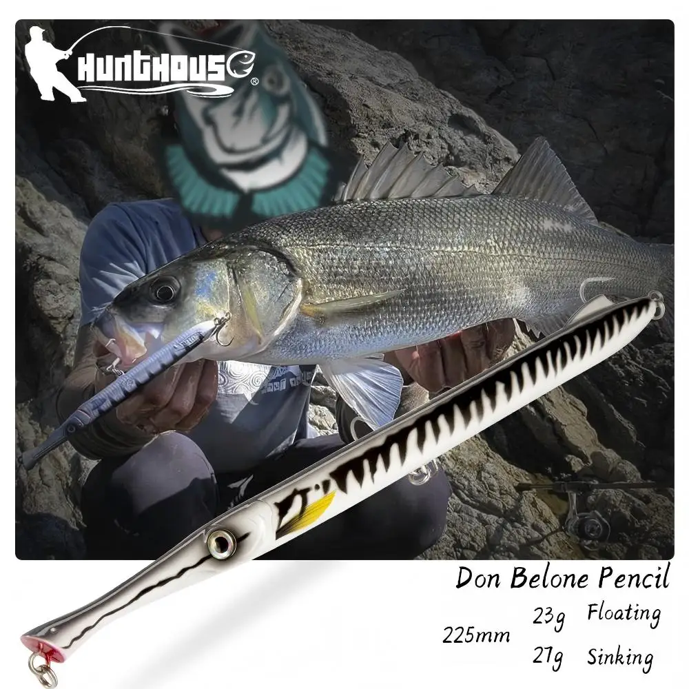 Hunthouse DON BELONE Spinnköder Savage Gear Angelköder Stickbait Thunfisch Raubfisch 23g/27g Meerbarsch Thunfisch Unbestimmter Köder