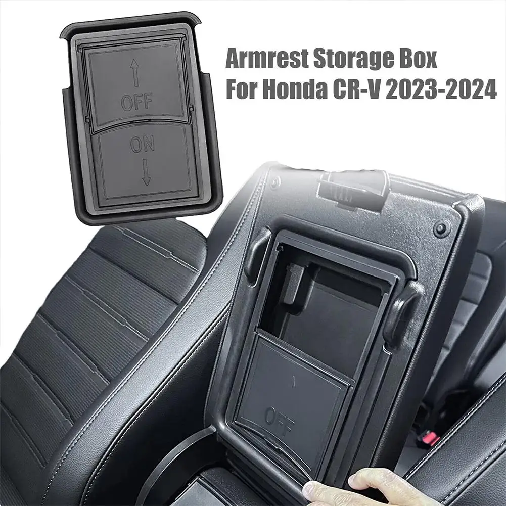 

for Honda CRV CR-V 6th 2023 Car interior decoration partition sandwich accessories partition box layer plate armrest M7J6