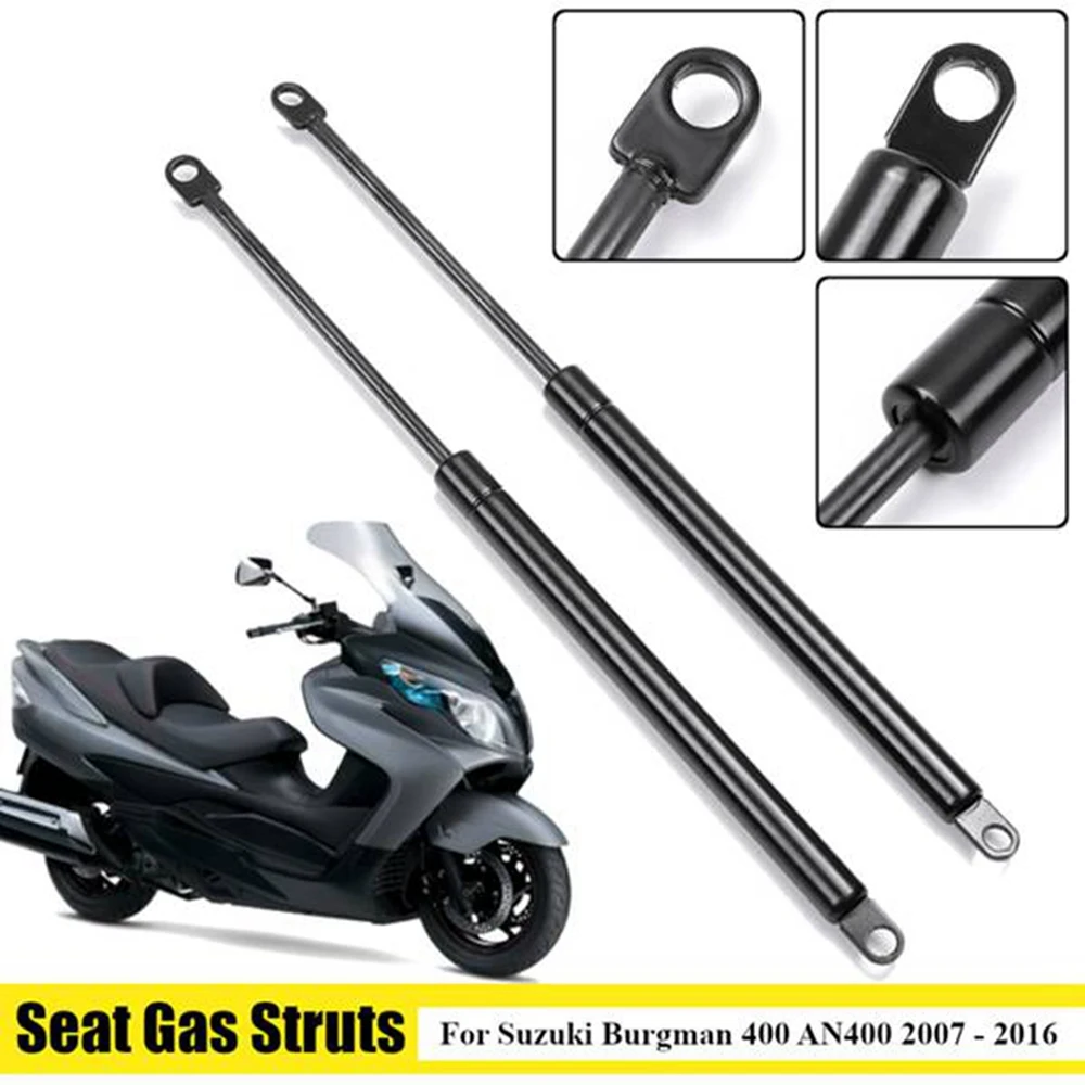 Motorcycle Struts Arms Lift Supports Shock Absorbers Lift Seat Strut for Suzuki Burgman 400 an 400 AN400 2007-