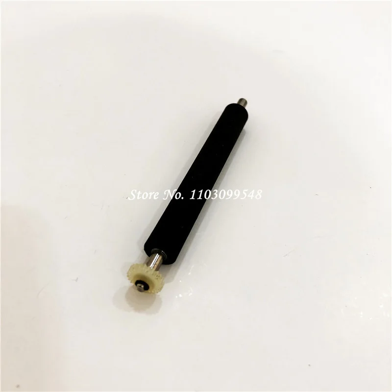오리지널 SPP-R300 고무 롤러, BIXOLON SPP-R300 프린터 부품용 기어가 있는 중고 라이닝 처리된 플래튼 롤러