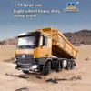 Huina 536 Remote Control Truck 12-Channel Rc Truck Alloy Full Proportion With Light 8 Wheel Heavy Engineering Self-Unloading Toy 3