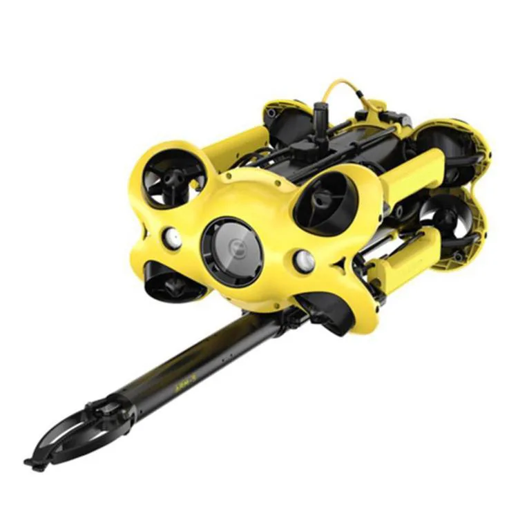 Fully sealed underwater rescue and search instrument, deep water detection and salvage search rescue robot
