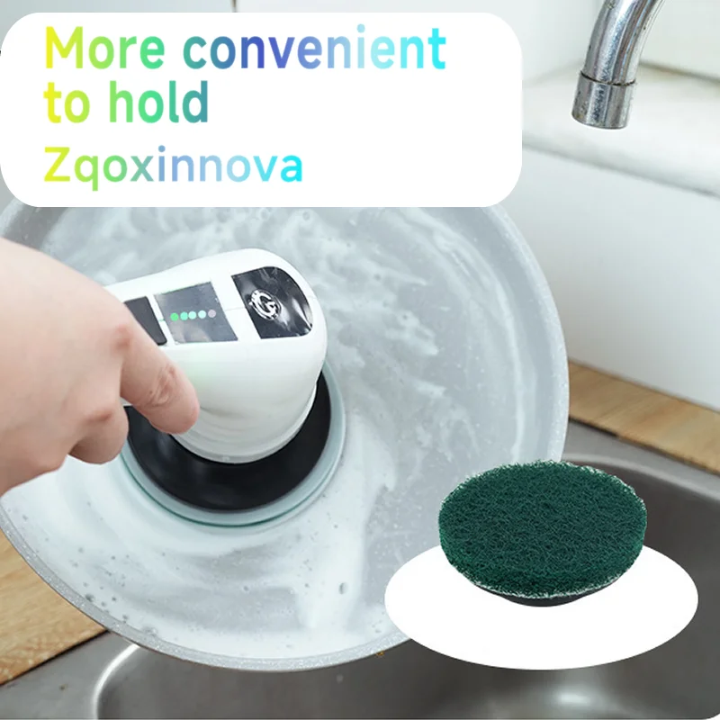 Cordless Spin Scrubber Household Kitchen Gadgets Hair Brushes Bathroom Broom Toilet Mops Electric Multipurpose Cleaning Brush