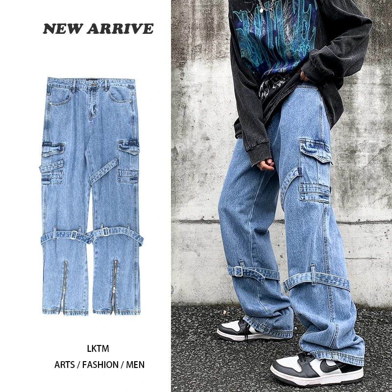 God of Destruction Joonie  Korean fashion men, Denim cargo pants, Denim  shirt