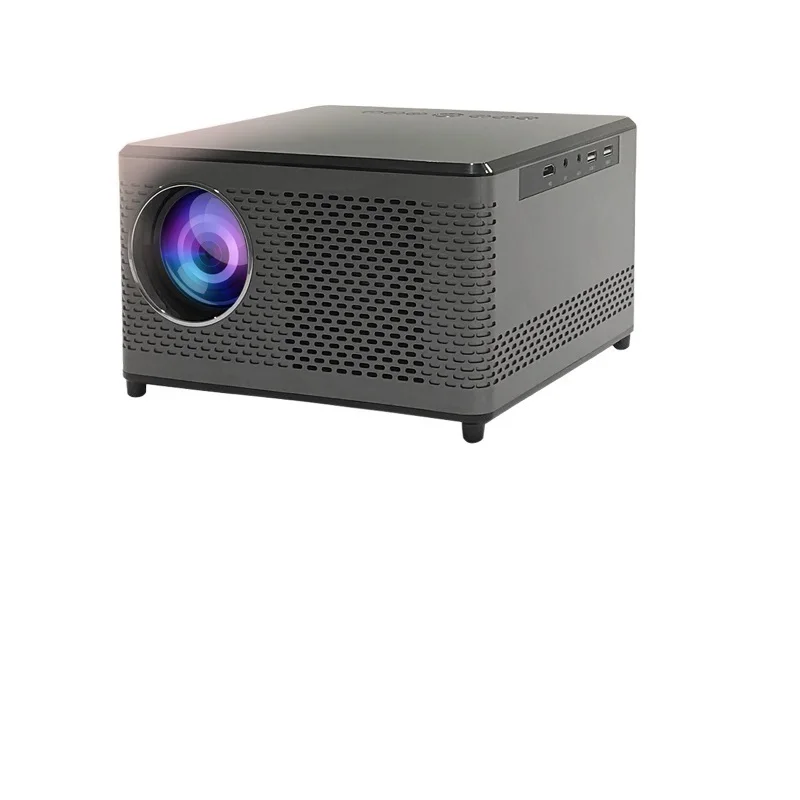 홈 시어터용 풀 HD 1080P LED 프로젝터, 7200 루멘, 미라캐스트 와이파이 미러링 USB 스피커, 안드로이드 옵션, T10