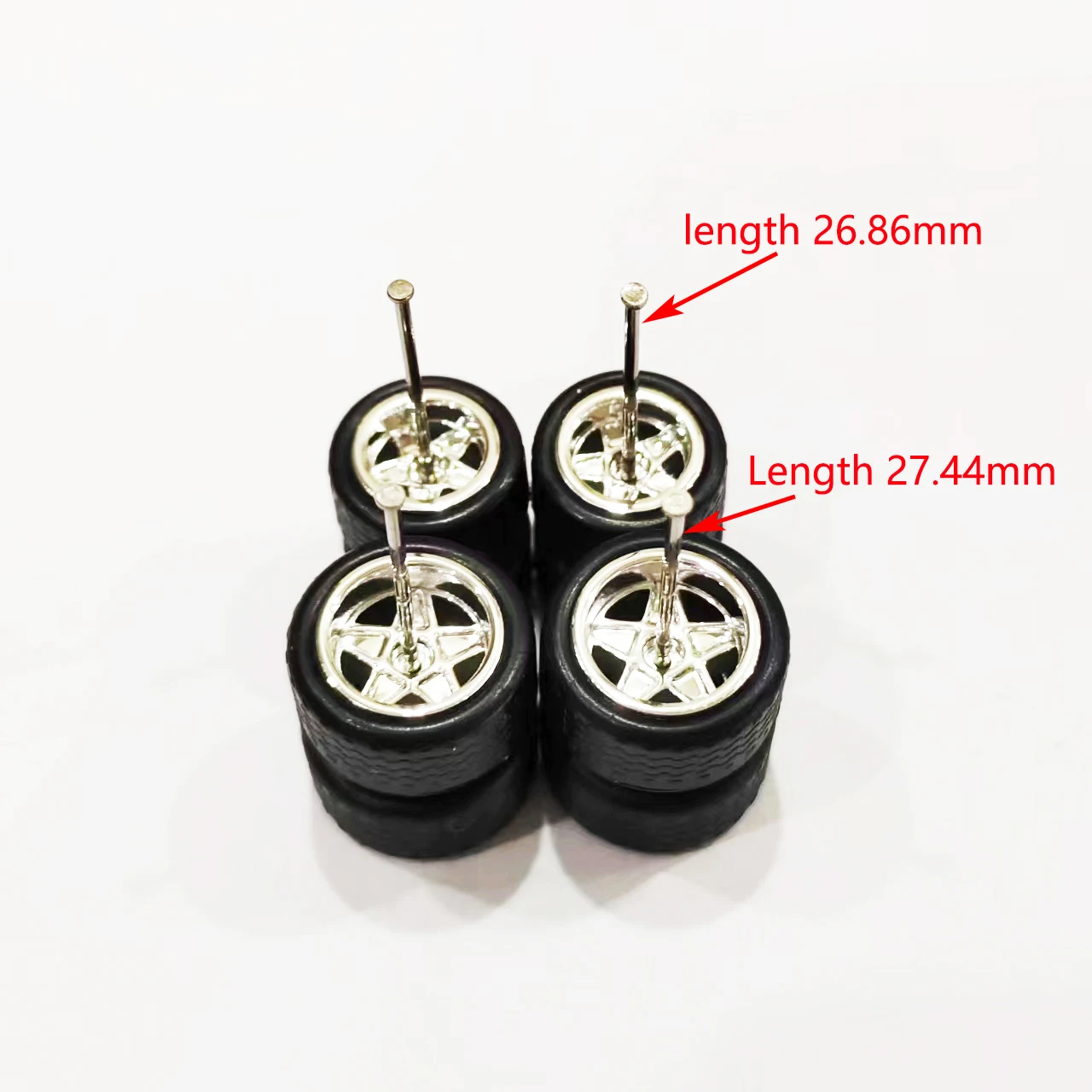 10-8-mm-13-mm-a-qcar-roues-d-cal-es-1-64-roues-chrom-es-galvanis-es-w