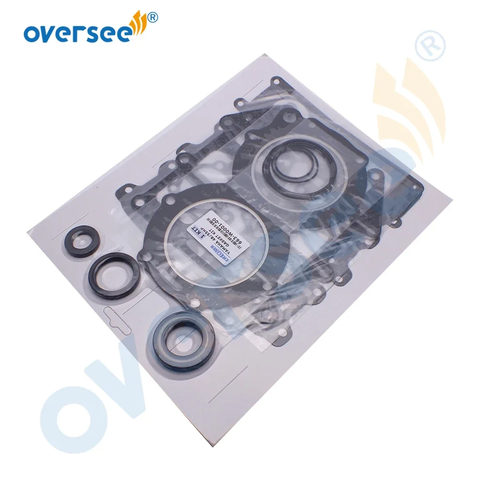 OVERSEE Gasket Kit For fitting Yamaha Ouboard 48HP 55HP 663-W0001-00-00 GASKET,Upper Casing