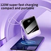 Super Fast Charging Power Bank 10000mAh Ultra-thin Large Capacity Portable with Built-in Wire Flash Charging Mobile Power Bank 2