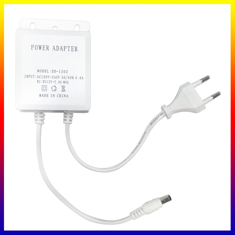 Waterproof DC12V/2A EU Power Adapter - Image 9