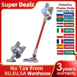 Cordless Handheld Vacuum Cleaner ABIR VC203,19500Pa, Auto Dust Sensor,RGB Ring Light,Magnetic Charging Port,Smart Vacuum Stick