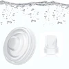 Set of 2 Silicone Valves set Rubber Flange set Breast Spare Rubber Flange Insert set Ruber Valves Essential Replace 3