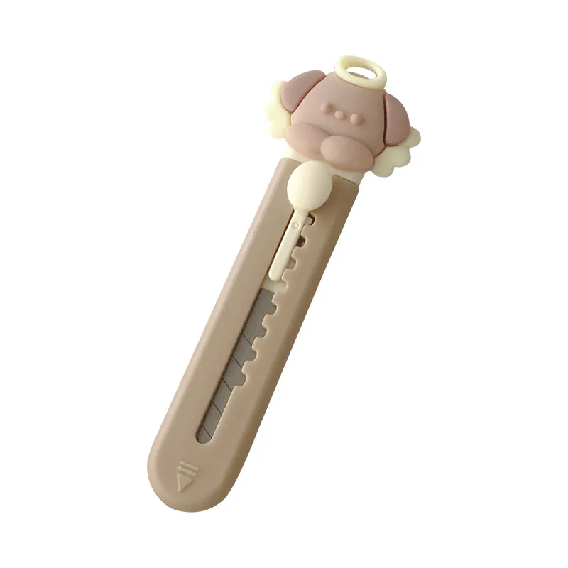 

Small Caroon Animal Panda Handle Utility Knife for Students DIY Craft Paper Letter Opener Office Stationery Supplies Accessories