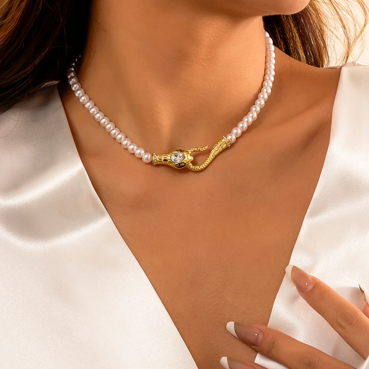 Zales Outlet 6.0-7.0mm Cultured Freshwater Pearl Station Necklace in 14K  Gold | CoolSprings Galleria