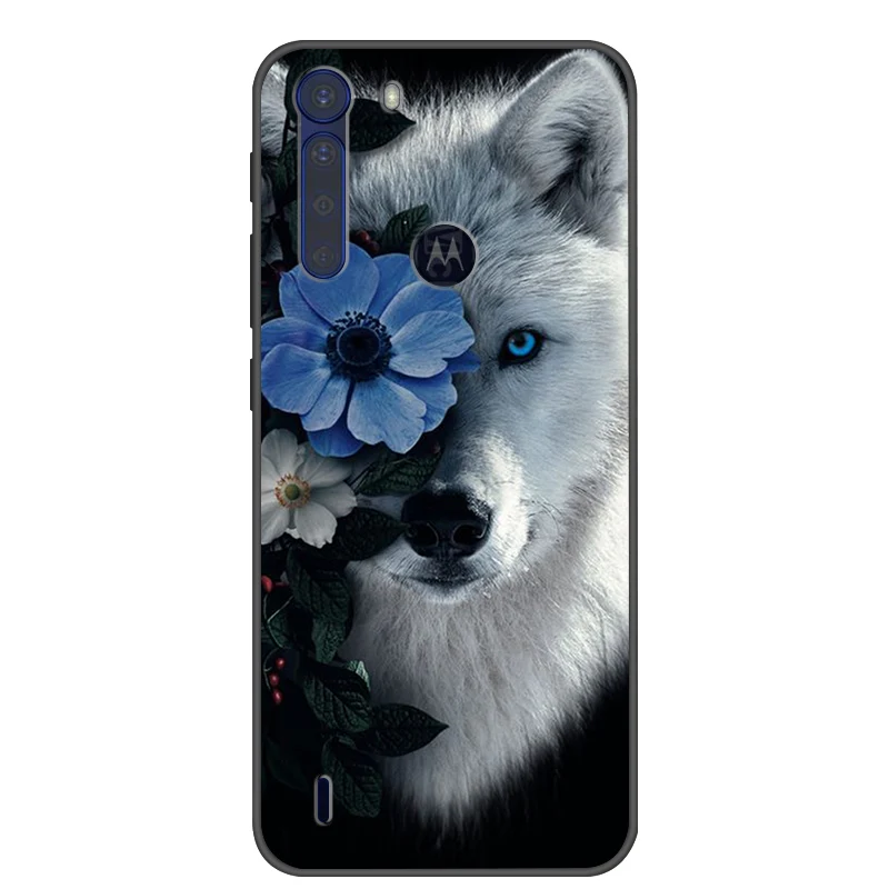 Fashionable Cool Soft Silicone Cover for Motorola One Fusion+ Phone