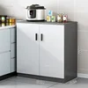 Nordic Simple Multi-functional Kitchen Cabinets Small Apartment Home Kitchen Cabinet Living Room Floor-standing Storage Cabinets 6