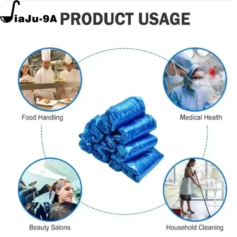 Waterproof Oversleeves 100 Pairs Disposable Waterproof Arm Sleeves