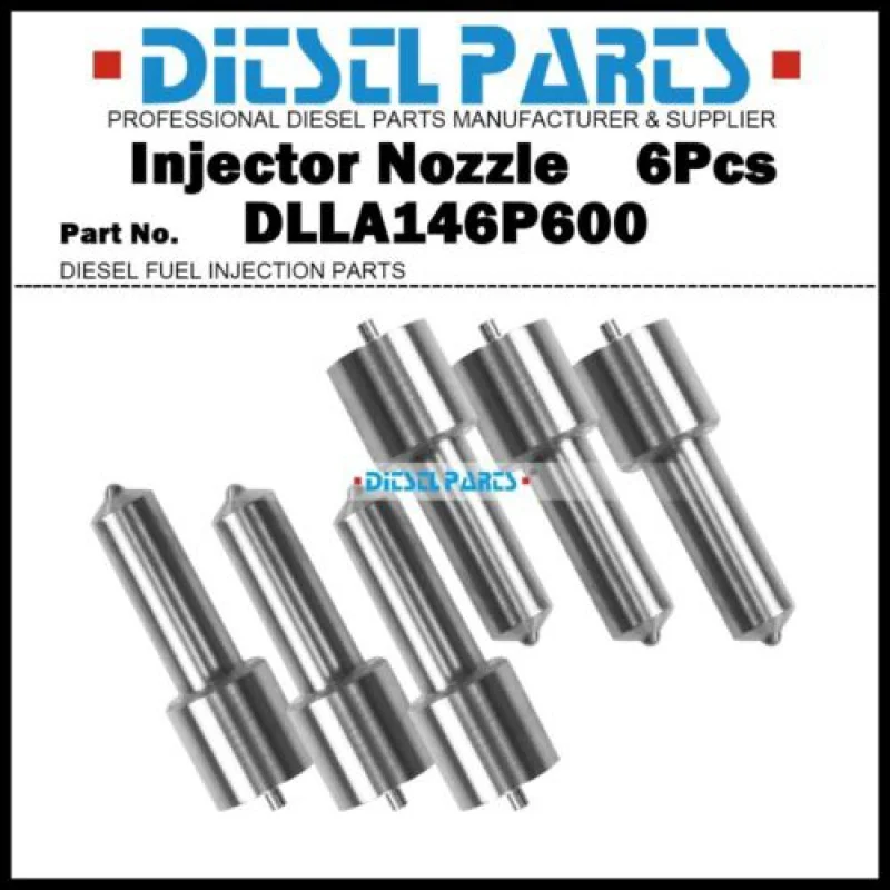 

Форсунка топливного инжектора 6x DLLA146P600 для Mercedes Benz 1935 O345 OM447LA OM449LA