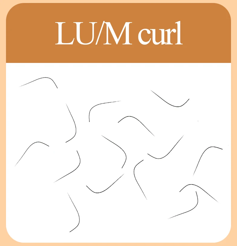 H&L SINCE 1990L L+ LC LD LU M Curl Falsche Wimpernverlängerung 8-15Mix Mattschwarz Einzelwimpern, L Curl Makeup falsche Wimpern – Detail 13