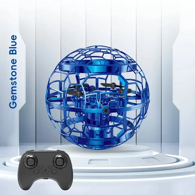 Mini Drone Enfant Q8 UFO Quadcopter avec Détection, Jouet RC