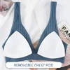 Breastfeeding Bra Pregnancy Clothes Maternity Sleep Nursing Bra Deep V Cotton Feeding Bra for Allaitement Pregnant Women 3