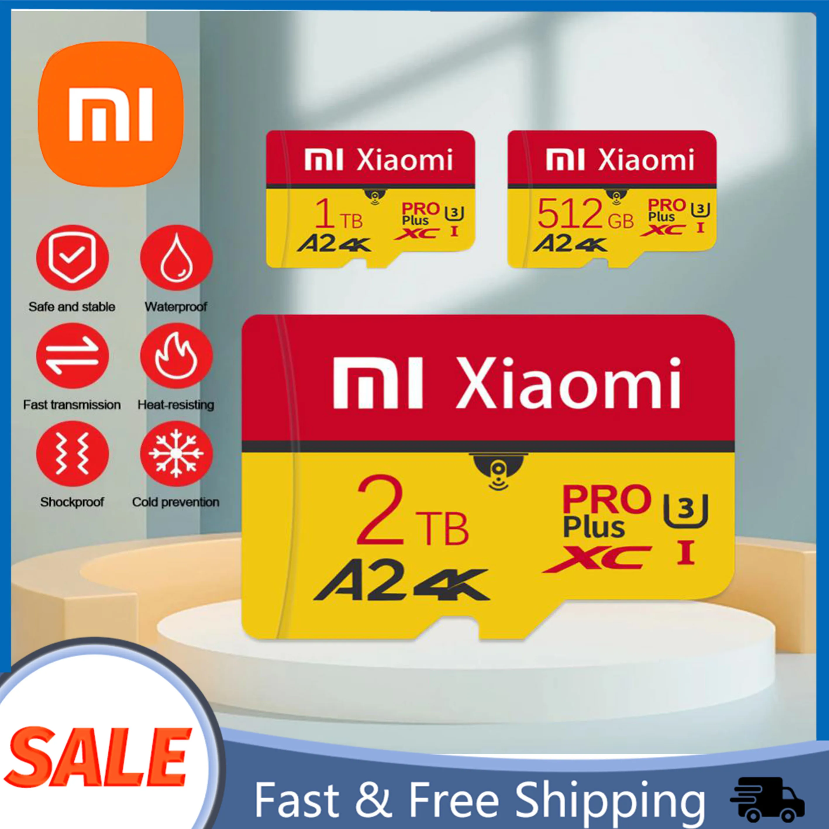 

Xiaomi 2TB 1TB 512GB Micro SD Memory Card Mini TF Card for Phone TF Card 256GB 128GB 64GB V30 Flash Card for Phone