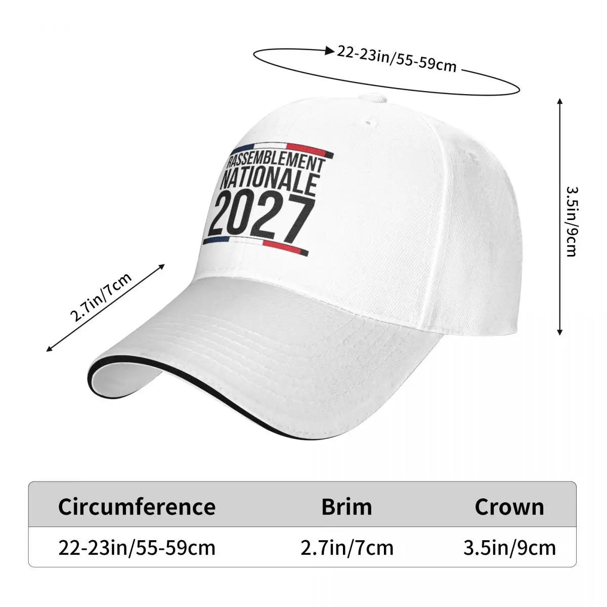 Vintage 2027 Bardella Collection Baseball Cap French President Election Sport Hot Sale Trucker Hat Men Adult Snapback Cap 5