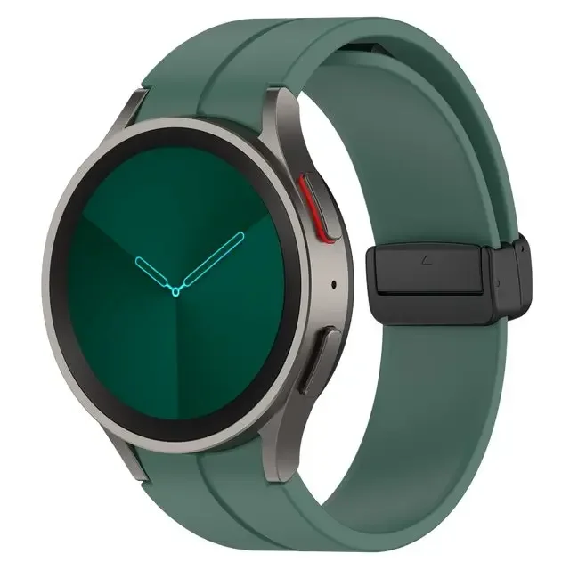 Premium Silicone Magnetic Buckle Watch Strap