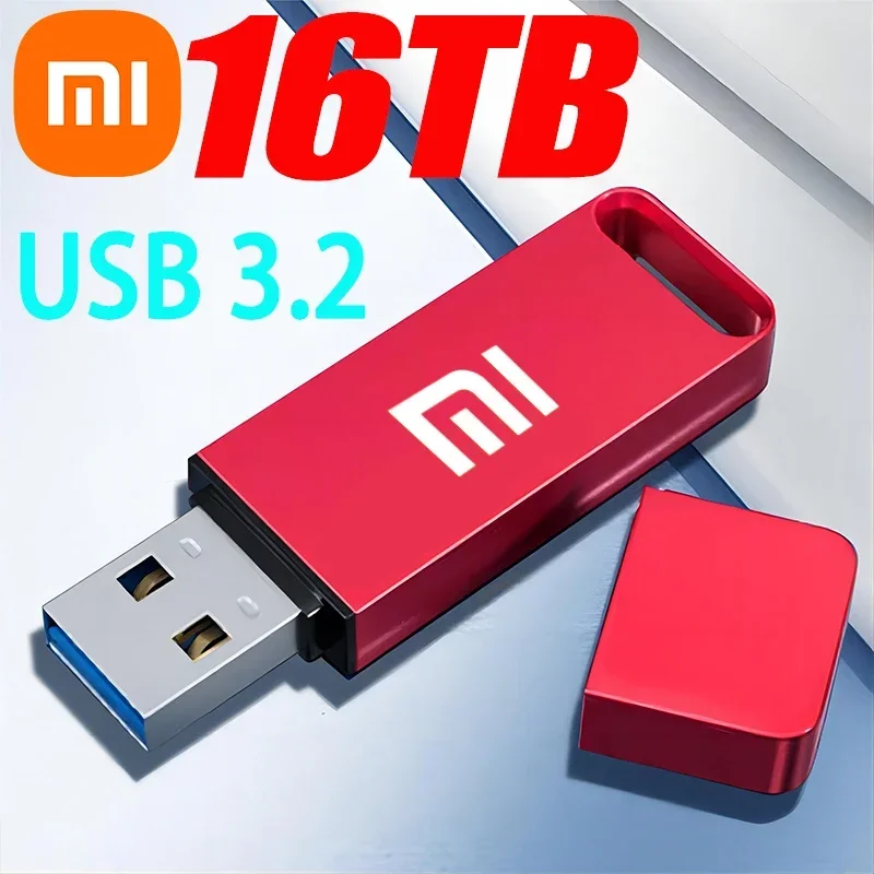 Xiaomi 16Tb Usb 3.0 Pen Drive 8Tb 4Tb Trasferimento Ad Alta Velocità Metallo Ssd Pendrive Cle Portatile U Disk Flash Drive Memoria Usb Stick