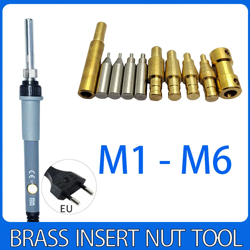 HeatSetThreadInsertM1M1.4M1.6M2M3M4M5M6M8SolderingIronTipCopperInsertionNutToolKitFor3dPrintingParts-AliExpress1420