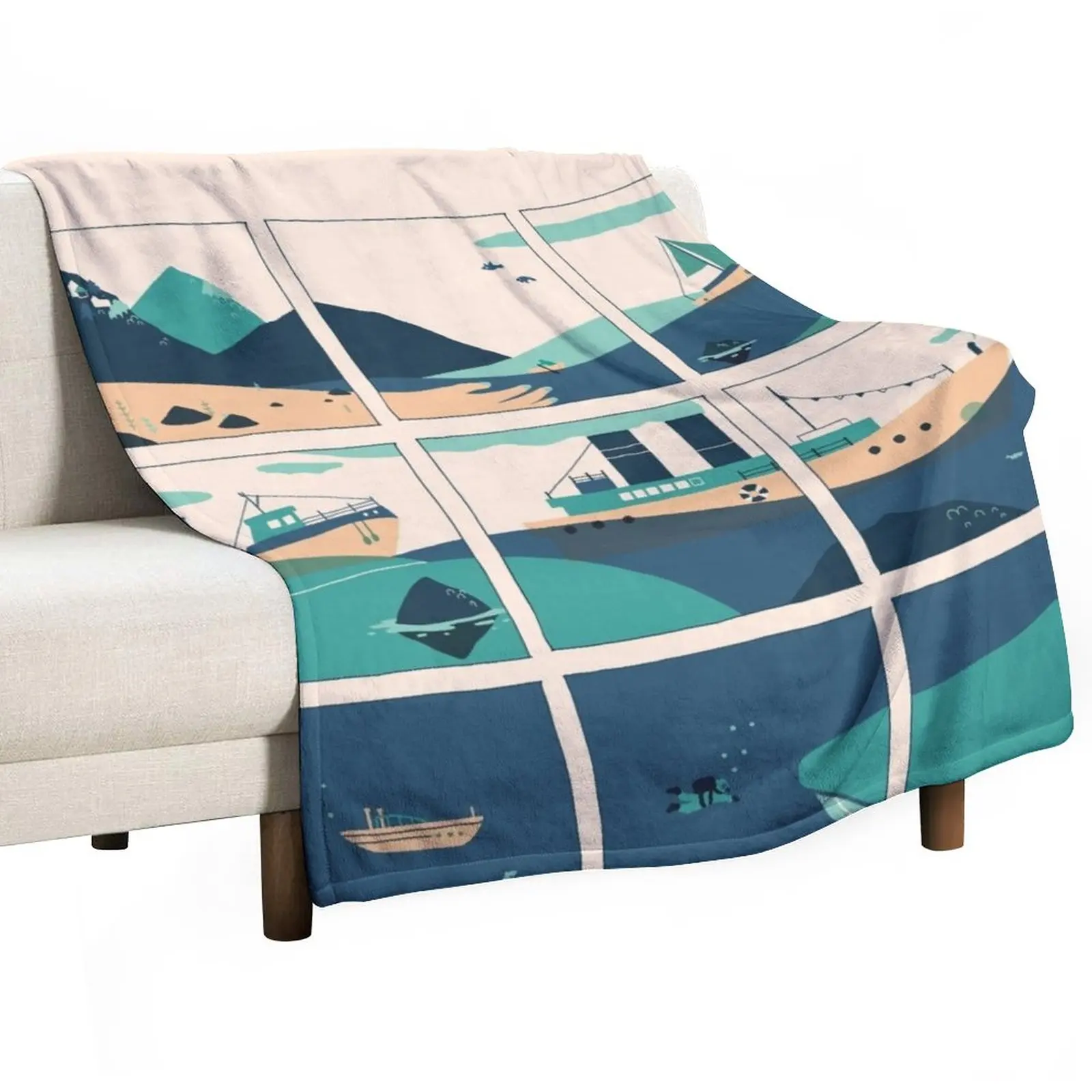 

The long journey Throw Blanket Fashion Sofa Blankets wednesday Stuffed Blankets