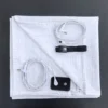 Earthing Plain Bedsheet with Conductive Silver Fiber Antistatic Health Protection Sheet Grounded Release Static 3