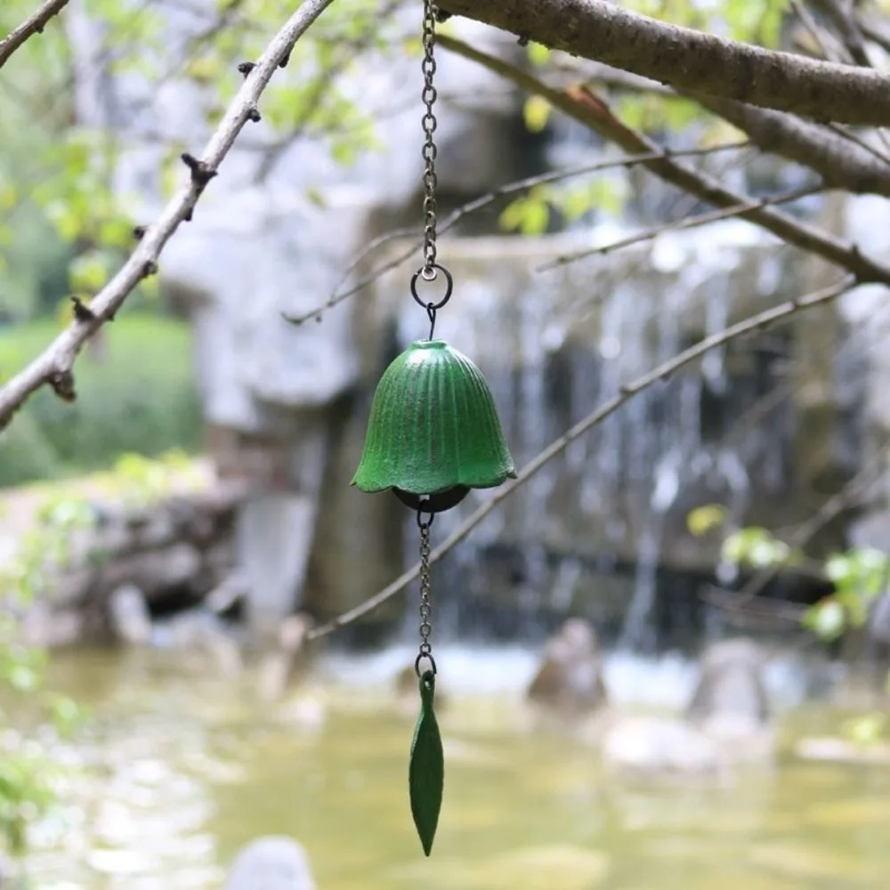 Creative Durable Cast Iron Wind Chime Decorations Metal Holiday Gift Courtyards Bell DIY Handmade Wind Chimes Outdoor