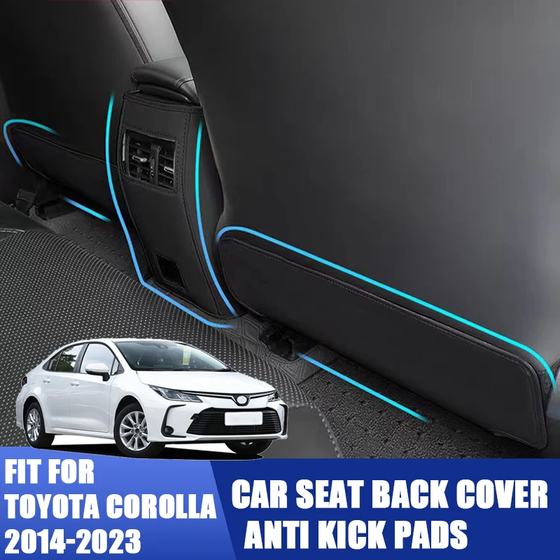 For-Toyota-Corolla-2014-18-19-2021-2022-2023-Seat-Back-Cover-Anti-Kick ...