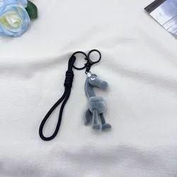 Quirky Horse Cartoon Pony Keychain for Year of the Horse Celebration (Black2)