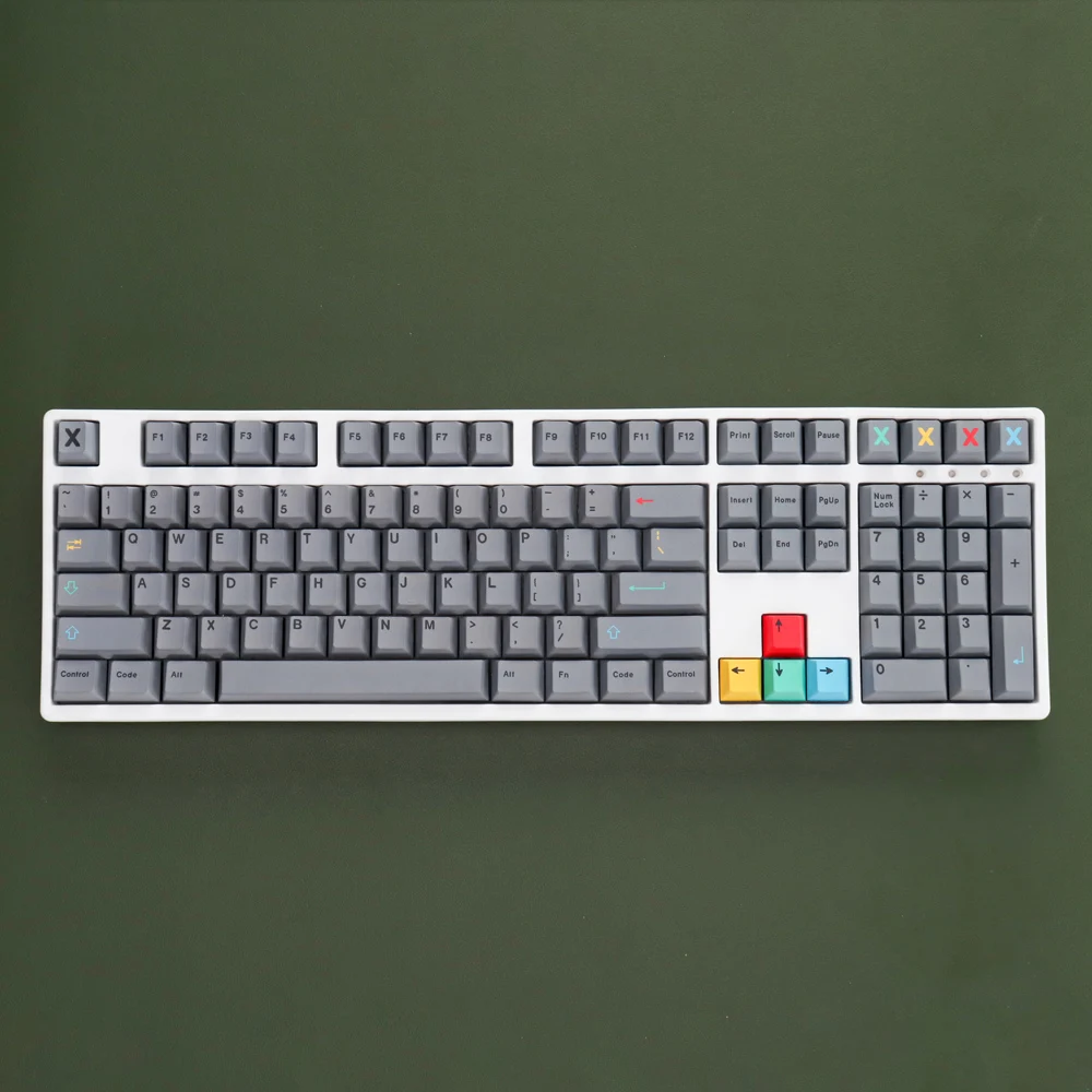 

GMK Dualshot Personalized Keycaps 129-key/set PBT Sublimation Mechanical Keyboard Cherry Profile for MX Switch 64/84/960 Layout