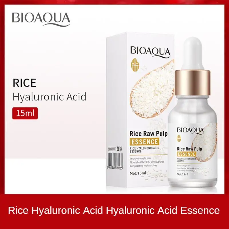 

Rice Pulp Serum Hyaluronic Acid Face Nourishing Moisturizing Whitening Anti-Wrinkle Serum Facial Skin Care