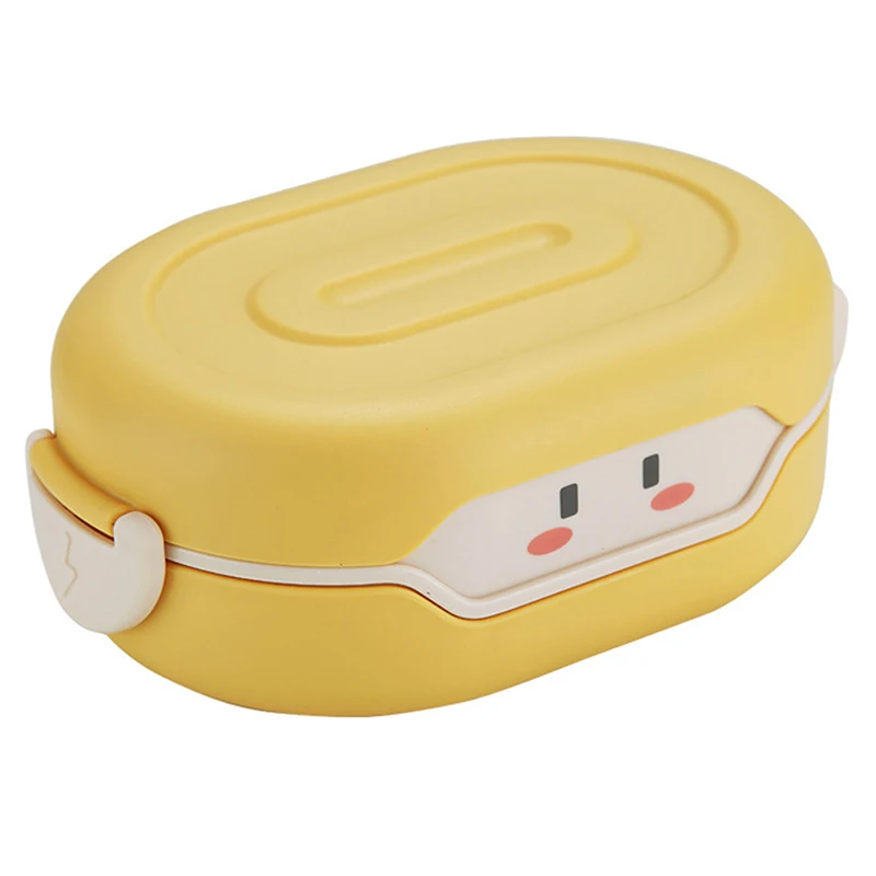 Bento Box Double Layer Children Snack Fruit Lunch Box Cartoon Bento Lunch  Box - AliExpress