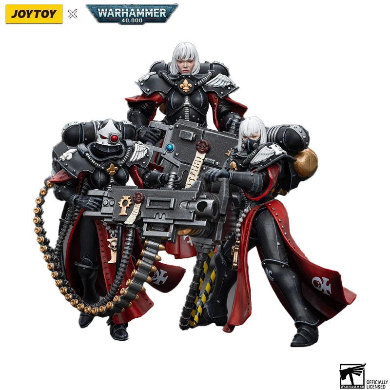 

[Pre-Sale] Joytoy 1/18 Adepta Sororitas Retributor with Heavy Bolter Action Figure Free Shipping Model Toy Gift Anime Collect