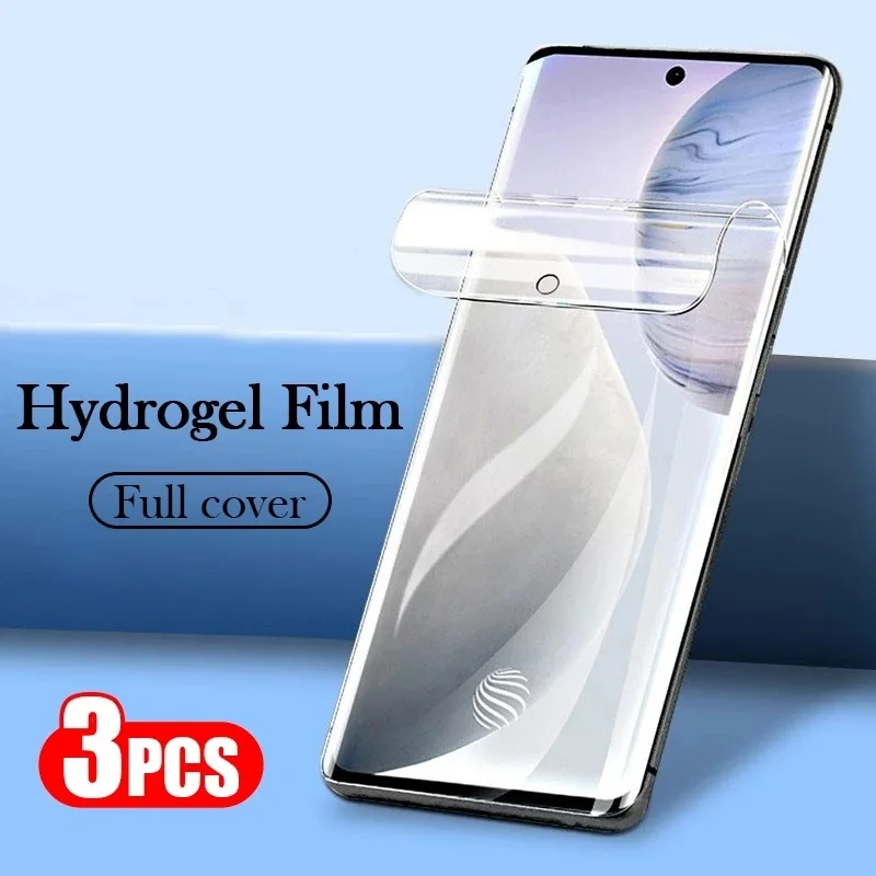 

3Pcs Hydrogel Film For Vivo Y20 Y70 Y50 Y30 Y73 Y52 Y72 5G Y31 Y51 Screen Protector Y 20 30