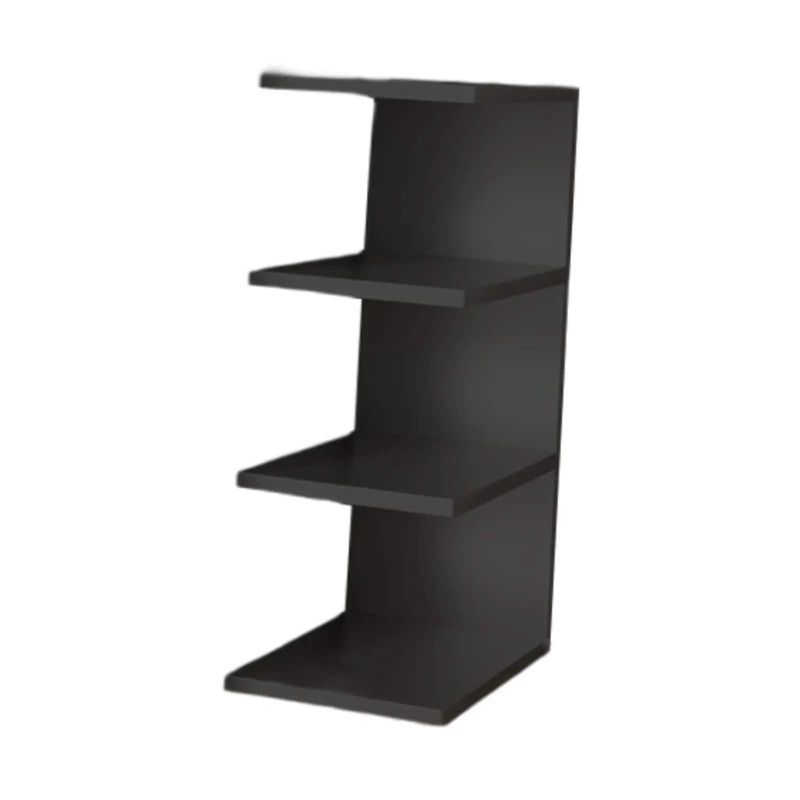Desk Book Shelf 3 Tier Space Saving Multipurpose Lightweight Decorative Storage Rack for Desktop Home Bedroom Dorm Office
