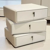 Tables de chevet de luxe tables de chevet de chambre modernes armoire de rangement en bois tables de lit d'appoint meubles minimalistes tables de lit d'appoint noir 2