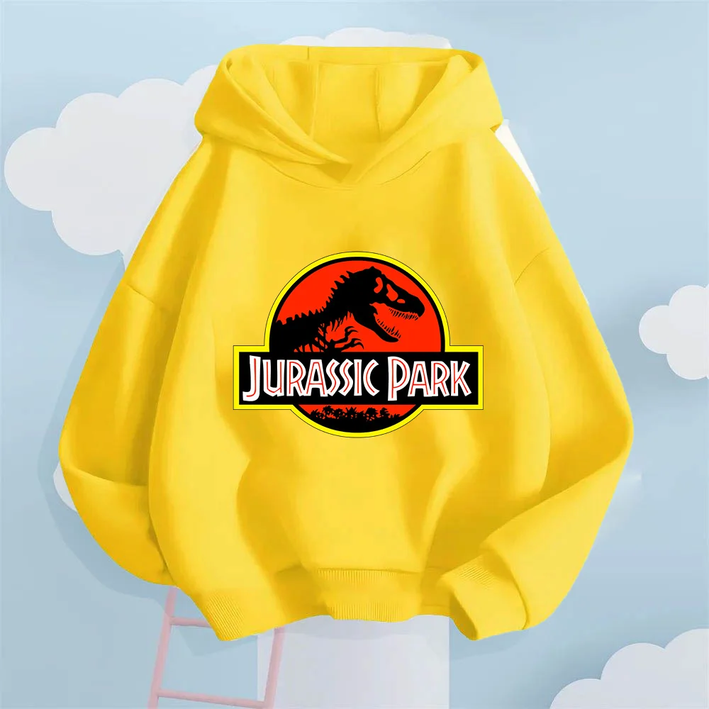 Prehistoric Cool Style! Jurassic Park Dinosaur Kids' Hoodie, Taking Children to the Thrilling Dinosaur World 5