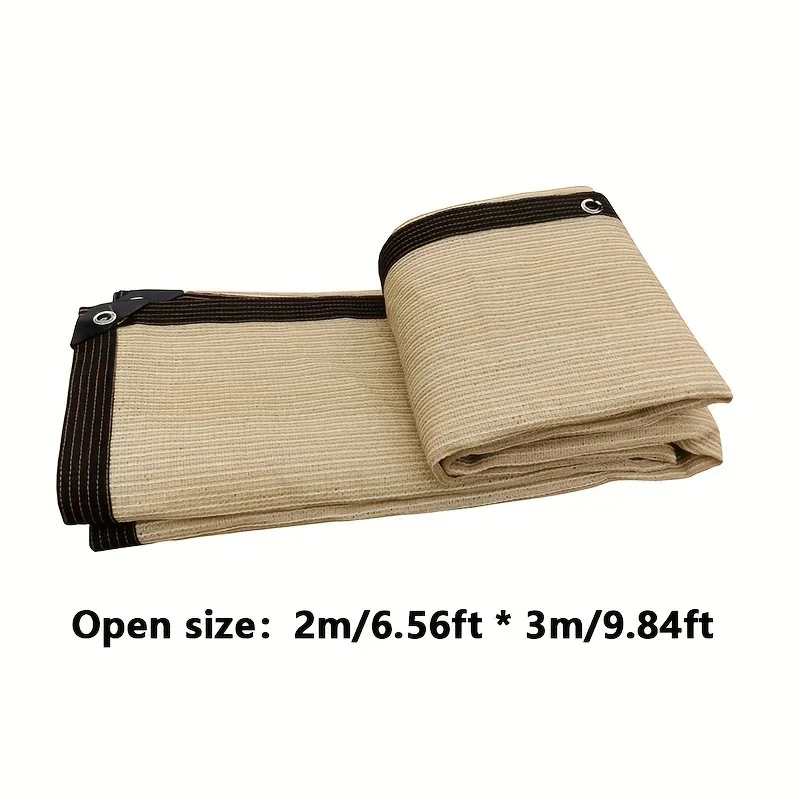 Rectangular Sun Shade 90%-95% Shading Rate Breathable Durable Easy Setup Ideal for Balcony Outdoor Activities 1pc