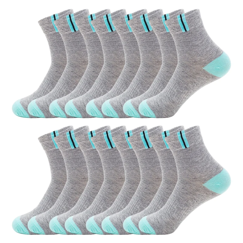 8 pairs/lot Men Sport Cotton Socks Sweat-absorbent Breathable Sport Socks Colorful Men Athletics Socks Mesh Sports Socks