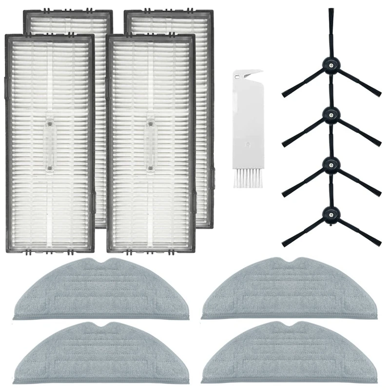 

Сменный Набор вакуумных аксессуаров, многоразовая жесткая напольная ткань для Roborock S8/S8 + S8 Pro G20