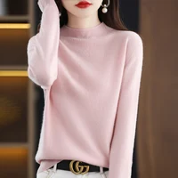 Cashmere Sweater Female 100% Merino Wool Winter Women Knitted Femme Pullover Top Winter Warm Women's 2024 New - Image 4