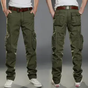 Multi-Pocket Casual Pants Men Military Tactical Joggers Cargo Pants Men's Outdoor Hiking Trekking Sweatpants Male Hip Hop Bottom