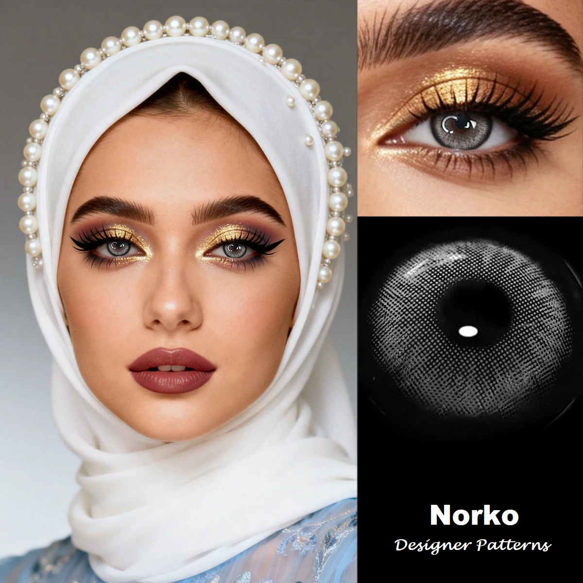VISUASHOW Bold Green Colored Contact Lenses for Everyday & Special Occasions