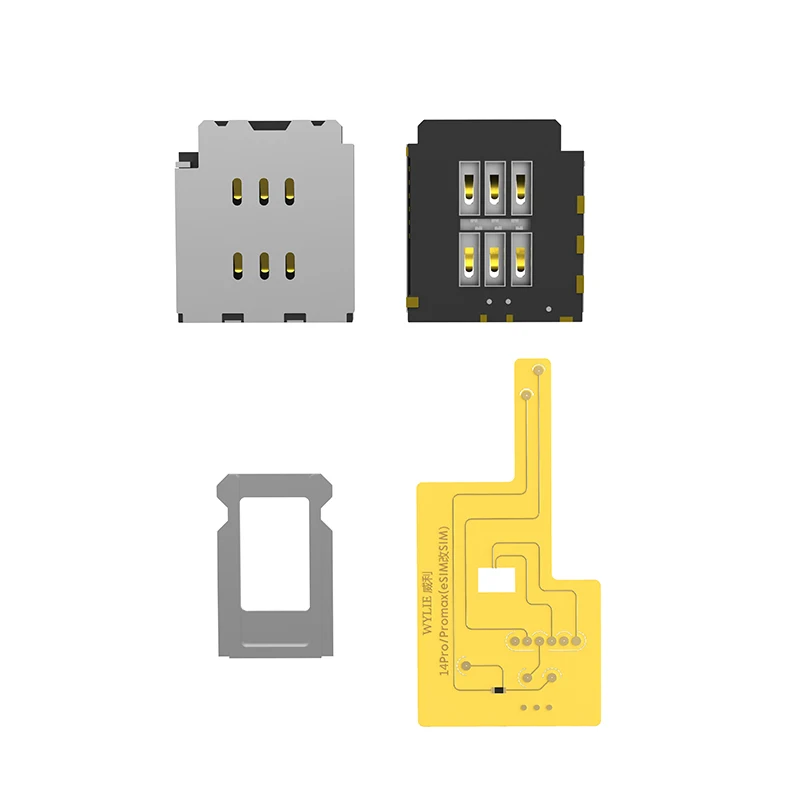 

WYLIE Iphone 14Pro/14Pro Max (Esim Alter Sim) No Layering/Non Destructive/Change Card/Stable Performance Dont Damage Motherboard