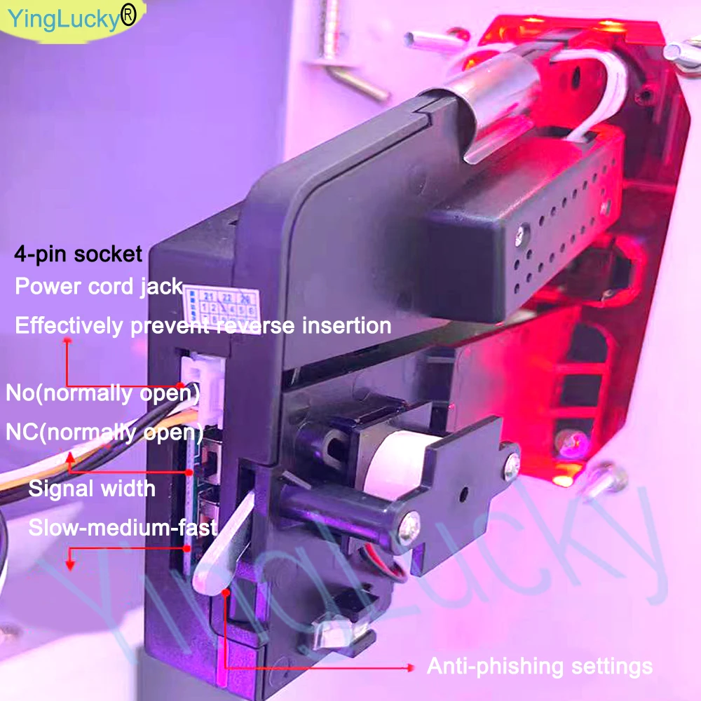 プログラム可能なプラスチックアーケードエクスプローラー、電子セレクターメカニズム、自動販売機、コイン管理器、QD-8T - AliExpress